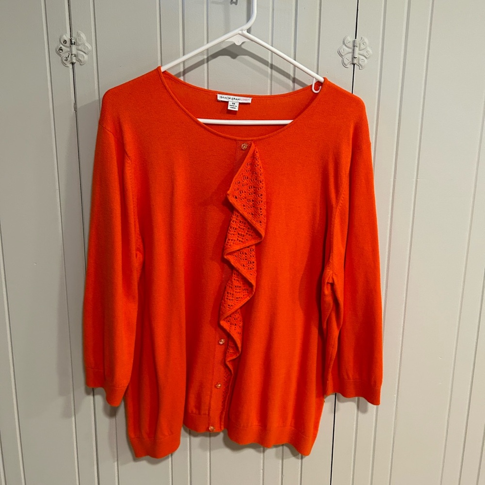 Vintage Sweater/blouse with Ruffle